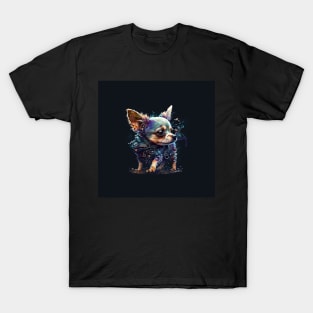 Chihuahua Puppy doggy dog Sci-fi T-Shirt